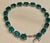 Metal 23 Carat Natural Emerald Cocktail Tennis Bracelet 14 Karat White Gold For Sale - Image 7 of 18