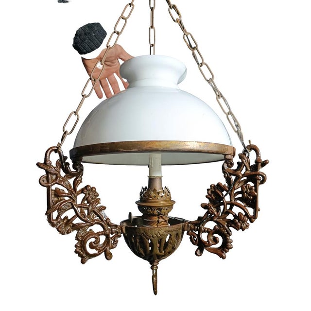 18th Century Ceiling Lamp For Sale - Image 3 of 6