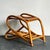 Vintage 1950s Bent Rattan Side Table For Sale - Image 10 of 12
