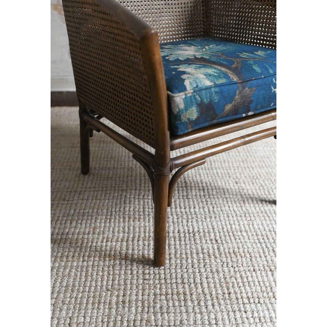 Wood Living Room Set in the style of McGuire San Francisco, 1970s, Set of 3 For Sale - Image 7 of 15