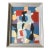 Contemporary Original Stephen Heigh Abstract Painting “Summer Approaching “ Vintage Mid Century Frame For Sale