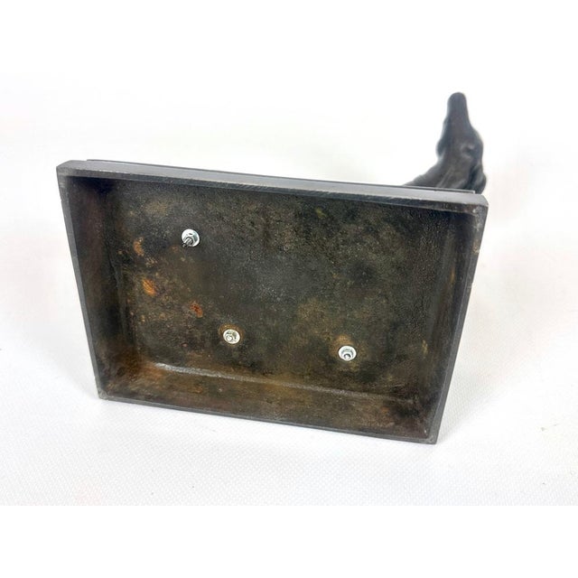 French Cast Iron Greyhound Figurine, 1900s For Sale - Image 13 of 17