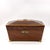 Early 19th Century Regency Mahogany Box With Satinwood Edging and Brass Basket Pull For Sale - Image 9 of 12
