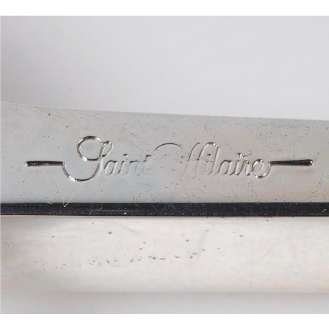 Vintage Saint Hilaire Paris Silver Plate Champagne Bottle Opener, Original Box For Sale - Image 12 of 14