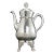 Large Victorian Silver Plate Coffee Pot Circa 1870 For Sale