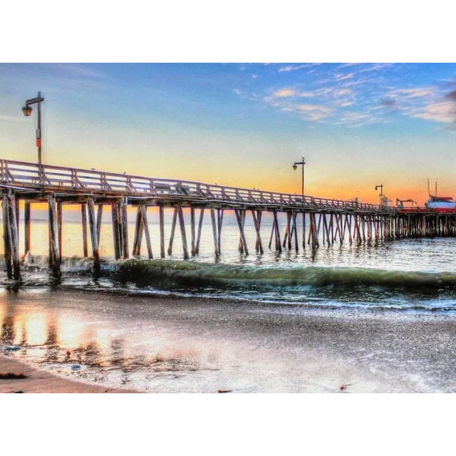 Photorealism Capitola Sunrise by Richard Singer For Sale - Image 3 of 7