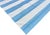 Not Yet Made - Made To Order Handmade Cotton Area Rug, Natural Vegetable Dyed, Sky Blue and White Striped Dhurrie - 10'x14' For Sale - Image 5 of 12