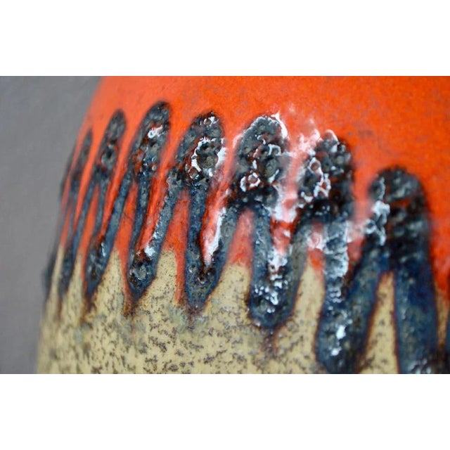 Fat Lava Vase from Scheurich For Sale - Image 6 of 9