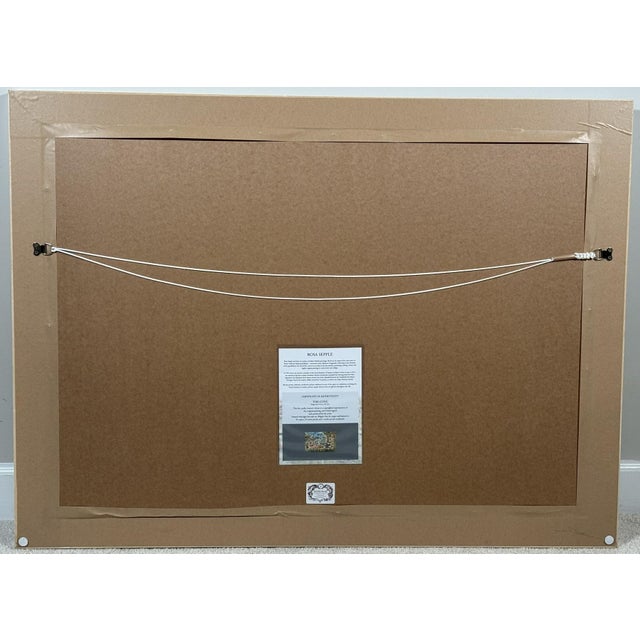 White Rosa Sepple “The Cove” Signed Limited Edition Coastal Village Print For Sale - Image 8 of 12