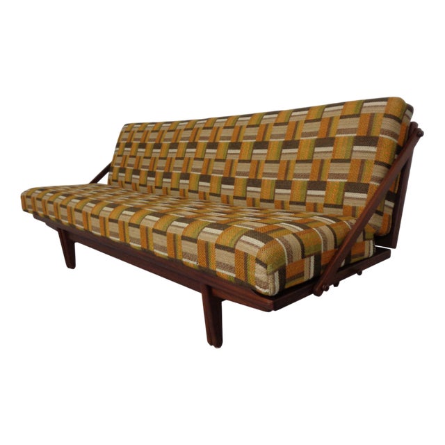 Danish 981 Diva Daybed in Teak and Oak by Poul M Volther for Frem Røjle, 1950s For Sale