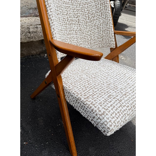 Nordic Armchair from Dal Vera, Italy, 1950s For Sale - Image 3 of 5