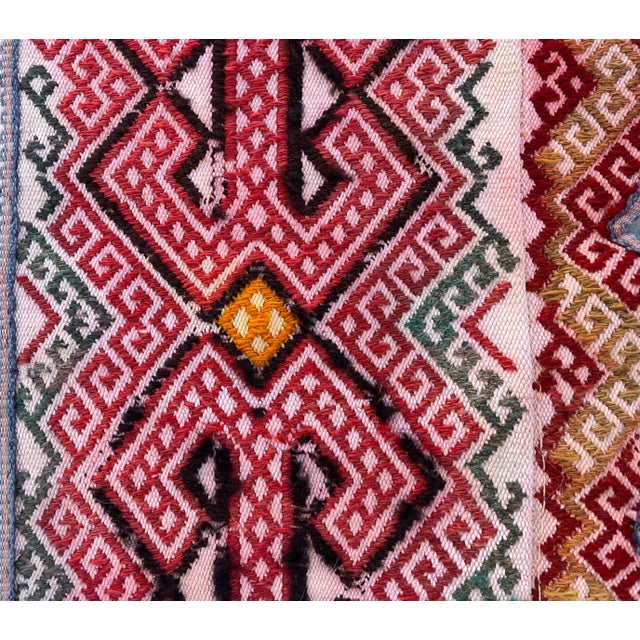 Textile Tribal Door Door Hanging Tent Header For Sale - Image 7 of 7