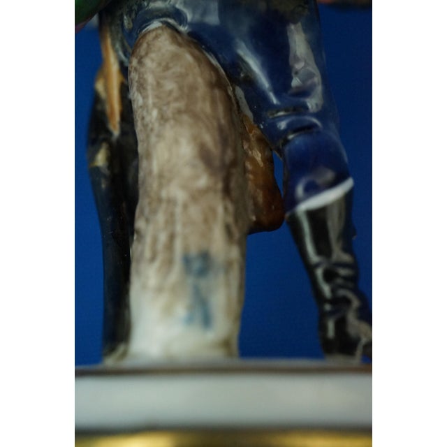 Miniature Hussar Soldier Sculpture in Porcelain from Real Casa Ferdinandea - Ginori,19th Century, Italy, 19th Century For Sale - Image 16 of 18