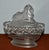 Transitional Vintage Lion Covered Candy Dish Imperial Glass Frosted Atterbury For Sale - Image 3 of 12