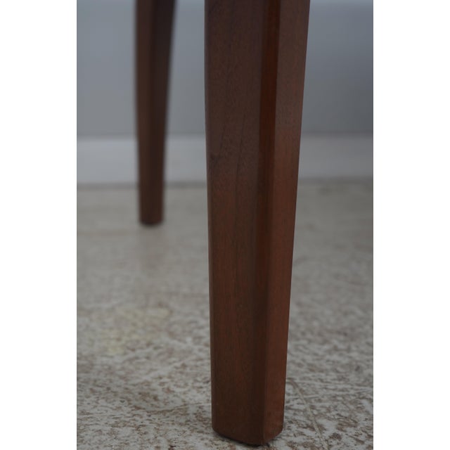 Mid Century Modern Walnut Dining Table For Sale - Image 10 of 12