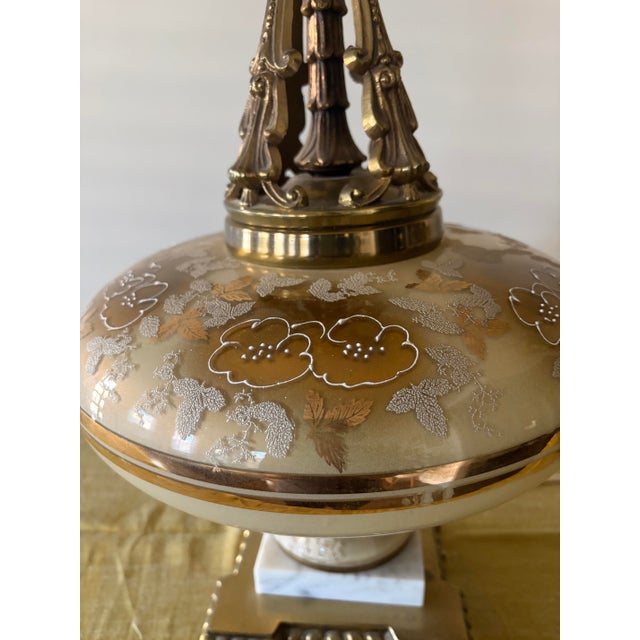 Vintage Hollywood Regency Statement Table Lamps Retailed by Sears - A Pair For Sale In Washington DC - Image 6 of 13