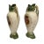 Victorian Antique Edwardian Wild & Adams 3-Piece Mantel Garniture Set - 1910s For Sale - Image 3 of 9