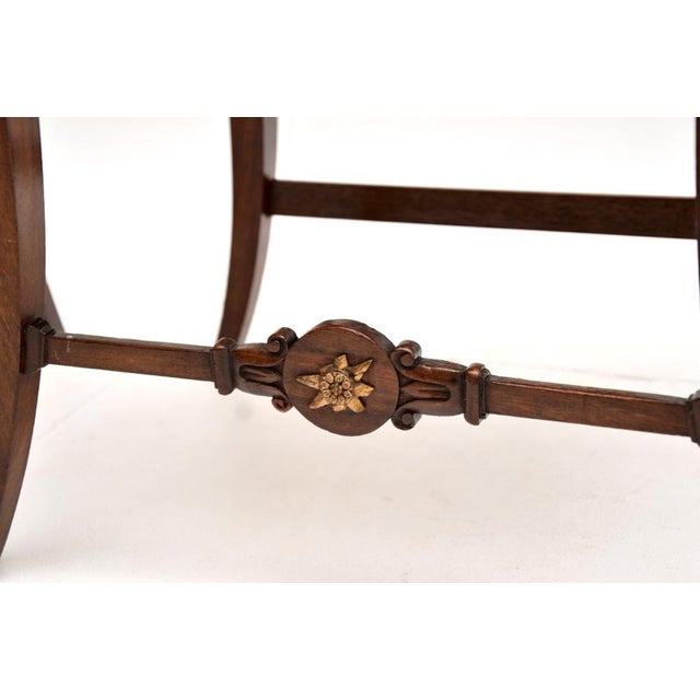 Brown Antique Swedish Regency Stools, 1830s, Set of 2 For Sale - Image 8 of 10