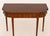 Traditional George III Style Mahogany Flip-Top Table For Sale - Image 3 of 11
