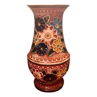 Large Floor Vase from Bay Keramik, 1970s For Sale
