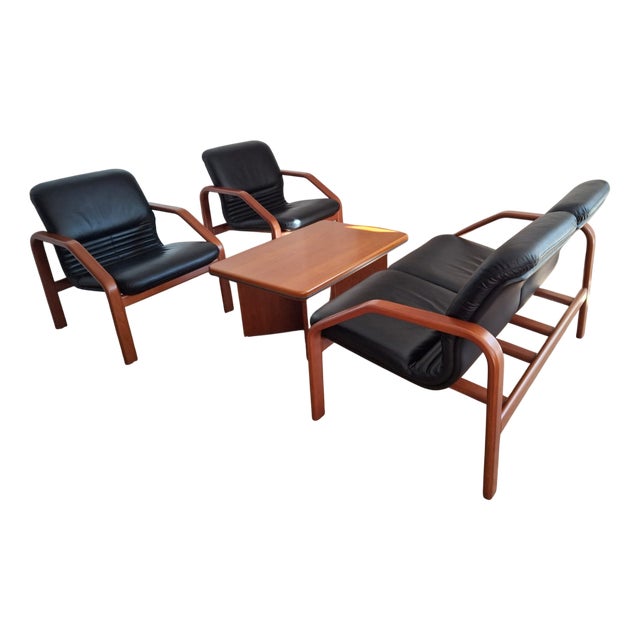 Office Furniture Set, Italy, 1990s, Set of 4 For Sale