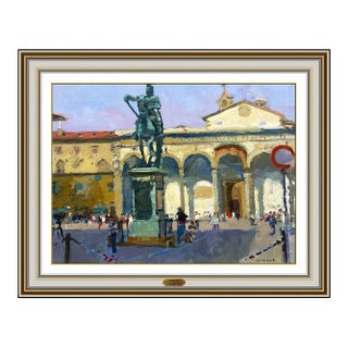Late 20th Century Basilica Della SS Annunziata Florence, Ken Howard For Sale