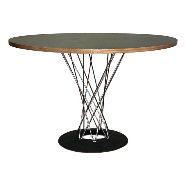 Knoll 42" Vintage Cyclone Dining Table Designed by Isamu Noguchi, Circa 1960s For Sale