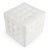 Leon Leather Ottoman, White For Sale In Chicago - Image 6 of 8