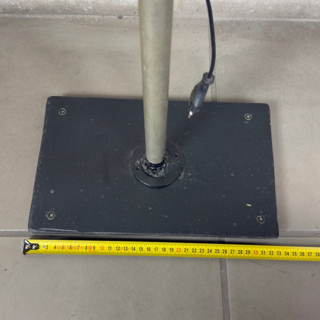 Vintage Industrial Floor Lamp in Metal by Ignoto For Sale - Image 9 of 11