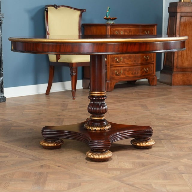 1990s Vintage Councill Table Base With New Niagara Top For Sale - Image 5 of 8