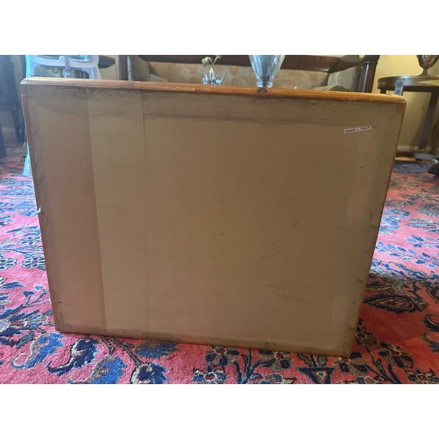 Vintage Italian Tooled Leather Stacked Book Side Table For Sale - Image 13 of 17