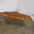 Late 20th Century Modern Dining or Conference Table Walnut and Chrome Boat Shaped by Jens Risom for Howe Furniture For Sale - Image 9 of 13