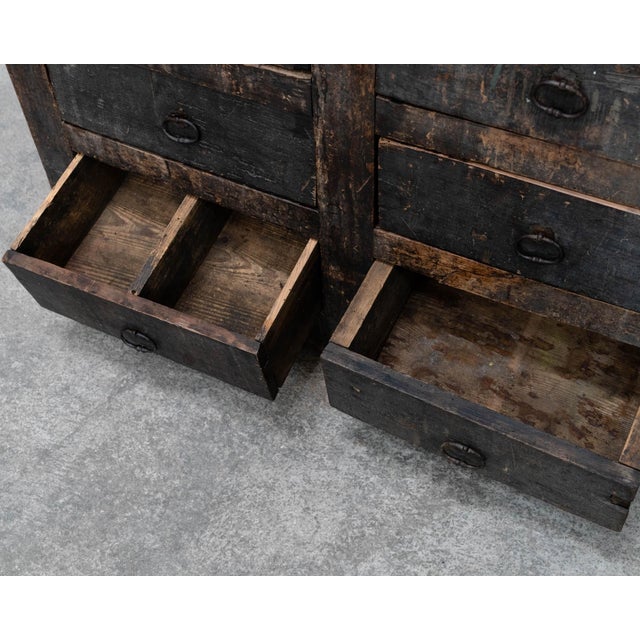 19th Century Primitive Chest of Drawers in Oak For Sale - Image 13 of 16