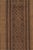 Textile Title: Square Vintage Tuareg Mat, Brown With Tribal Geometric Patterns - Rug & Kilim For Sale - Image 7 of 10