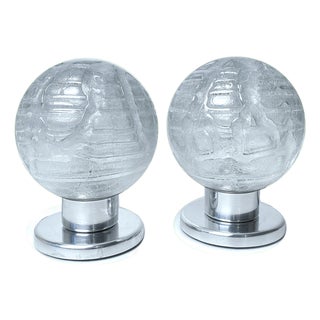 Vintage Space Age Table Lamps from Doria, 1970s, Set of 2 For Sale