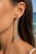 Not Yet Made - Made To Order Topaz Long Drop Earrings, Silver, Gold, Pair For Sale - Image 5 of 7