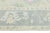 Modern 8x10 Modern Oushak Style Hand-Knotted Wool Area Rug – Pastel Sage & Slate Blue For Sale - Image 3 of 10