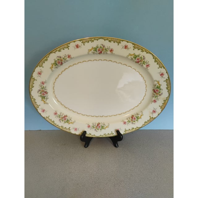 Traditional 1960s Noritake N595 Pattern Serving Set- 3 Pieces For Sale - Image 3 of 9