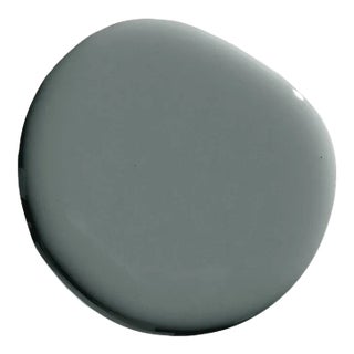 BACKDROP Adhesive Sample Swatch in Silver Lake Dad (Slate Blue-Gray) For Sale