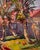 "Jamaica Coconuts" Impressionist Landscape Oil Painting by James P. Kerr For Sale