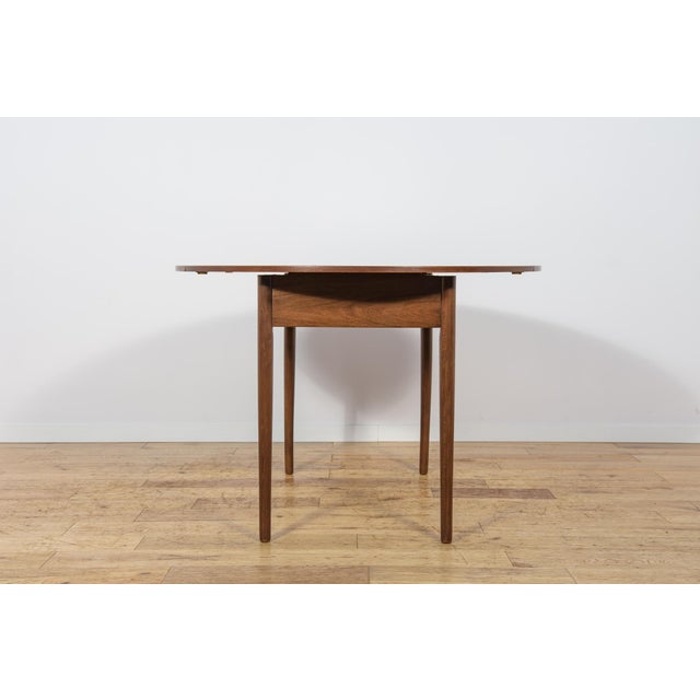 Mid-Century Modern English Teak Drop-Leaf Dining Table, 1960s For Sale - Image 10 of 17