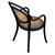 1900 - 1909 Early 20th Century Children Size Vienna Secession Bent Oak & Cane Bistro Armchair Attributed to Thonet No.016 For Sale - Image 5 of 6