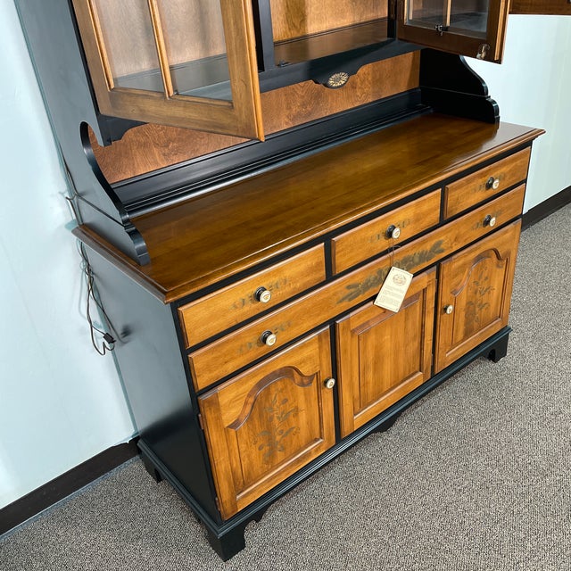 20th Century Hitchcock Early American Display Hutch Chairish