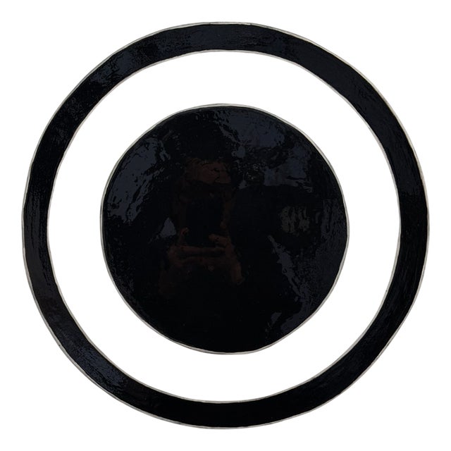 Kardesch, The Black and White Circle, Oil For Sale