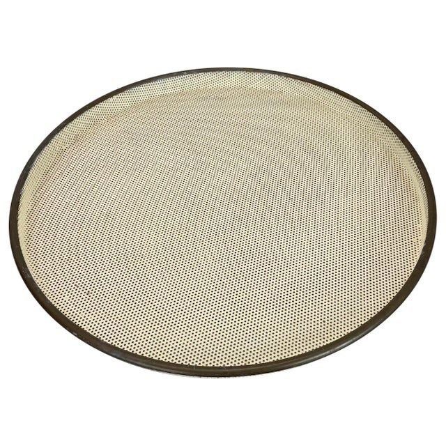 Modern Metal Tray Hole Pattern by Mathieu Matégot, 1950s For Sale - Image 15 of 15
