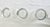 Vintage Pfaltzgraff Sierra Glassware 16oz Iced Tea/Water Tumbler White Embossed Leaf Set of 3 For Sale In Denver - Image 6 of 10
