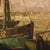 Pierre Verbeke, Marine Painting with Boats, 1920s, Oil on Canvas, Framed For Sale - Image 4 of 11