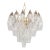 Murano Poliedri Chandelier - 32 Glass – Carlo Scarpa Design For Sale