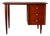 Antique Scandinavian Wooden Desk with Drawers For Sale