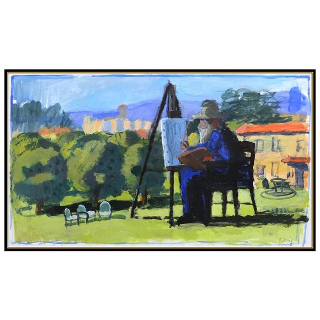 Message us to inquire about custom framing options! (Included for free with every purchase) The artwork here, "Artist...